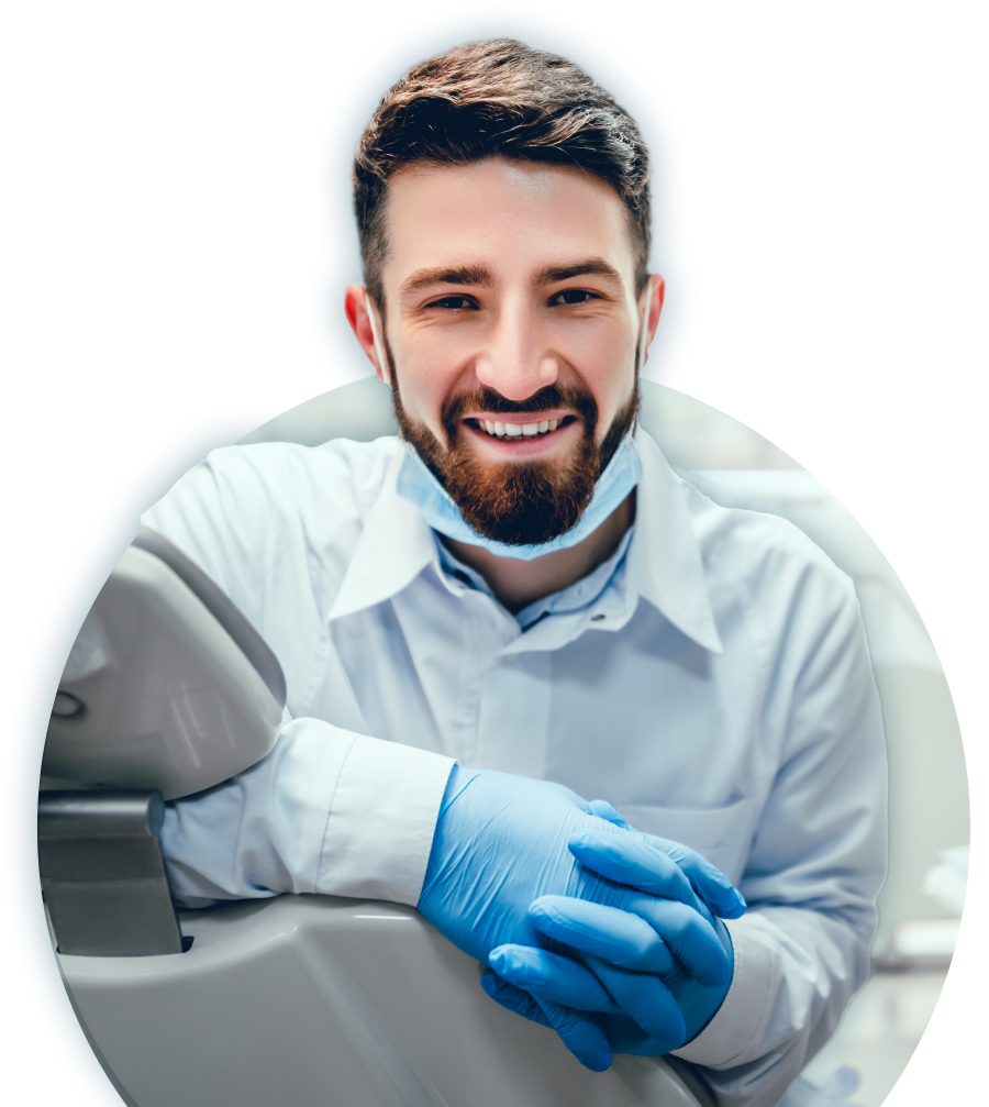 dentist in circle